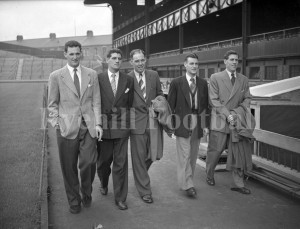 W - Players At Roker Park 1953